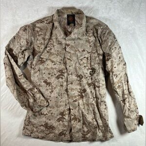 United States Army Marine Corps EA Industries ML Heavy Cotton LS Shirt Jacket